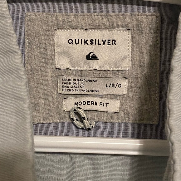 Quicksilver mens shirt sleeve button down - Picture 2 of 6